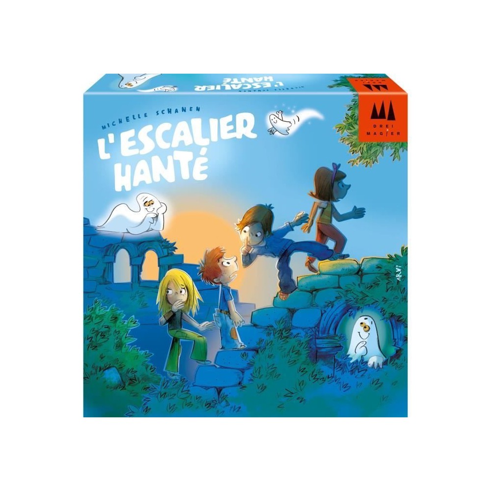 Jeu de Société - SCHMIDT SPIELE - L'Escalier Hanté - Fantôme - Tra