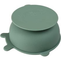 Bol ventouse - THERMOBABY - Silicone - Vert Cactus - Antidérapant et