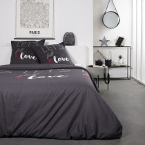 TODAY Parure de lit Coton Love - 2 personnes - 240 x 260 cm - Imprimé