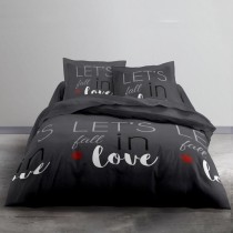 TODAY Parure de lit Coton Love - 2 personnes - 240 x 260 cm - Imprimé