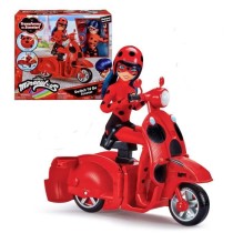 Scooter Miraculous Switch'n go + poupée articulée Ladybug Lucky Char