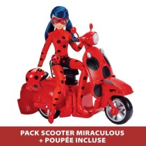 Scooter Miraculous Switch'n go + poupée articulée Ladybug Lucky Char