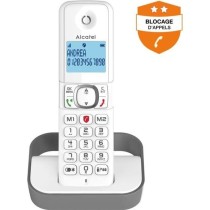 Téléphone fixe sans fil - ALCATEL - F860 solo gris - Blocage d'appel