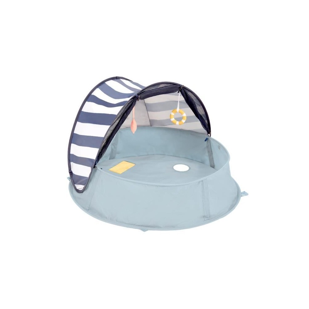 BABYMOOV Aquani mariniere 3 en 1, aire de jeux, piscine & lit d'appoin