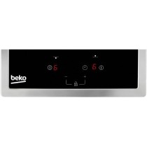 Table de cuisson BEKO HDMC32400TX - 2 foyers induction - Commandes tac