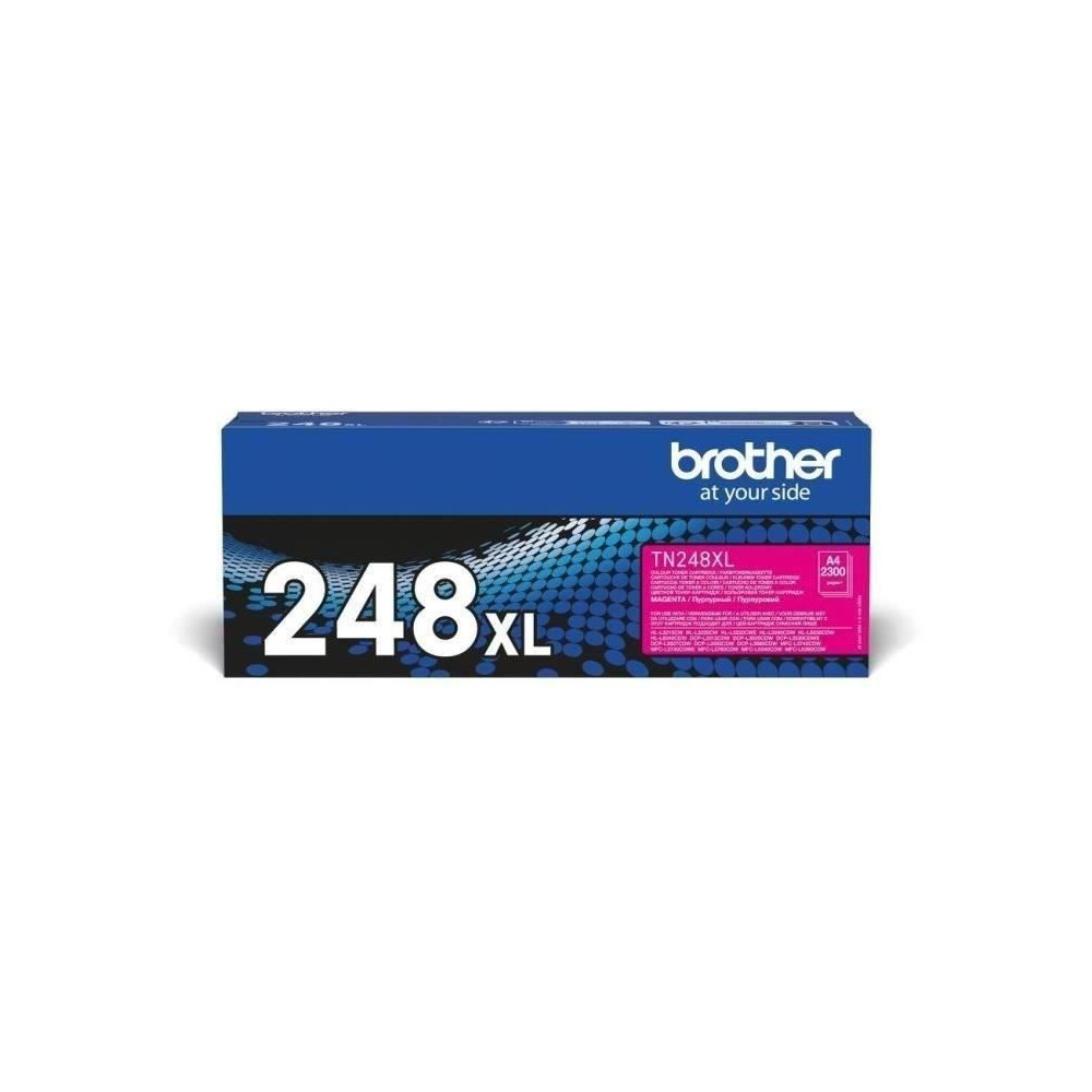 Toner magenta haute capacité Brother TN248XLM - 2300 pages