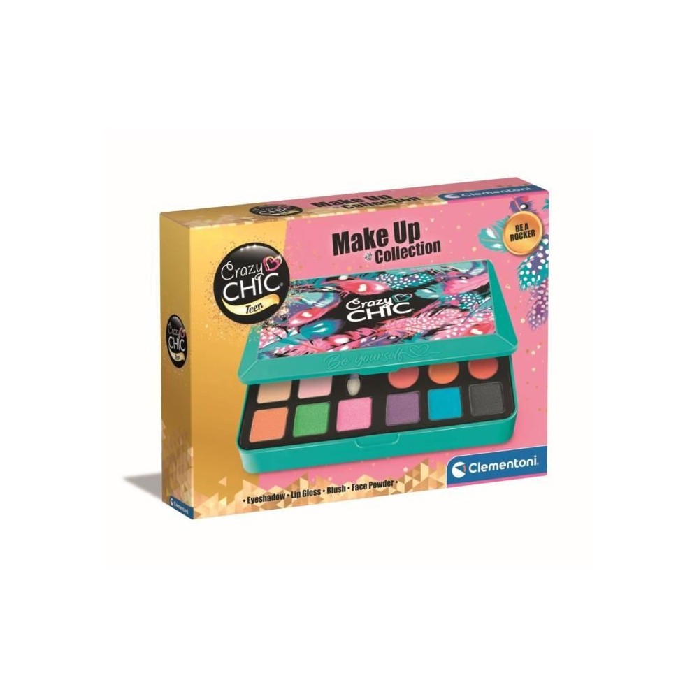 Palette de maquillage Be a Rocker - CLEMENTONI - Crazy Chic - Gloss, f