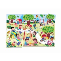 Clementoni - Coffret de 8 jeux en 1 - Jeux éducatifs formes, couleurs