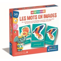 Montessori - Clementoni - Les mots en images - Jeu éducatif développ