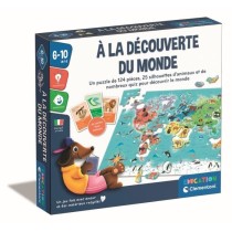 Clementoni - Puzzle a la découverte du monde - Avec activités, défi