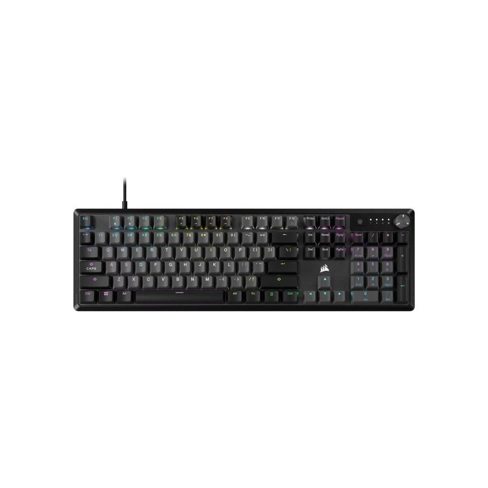 Clavier gaming mécanique - CORSAIR - K70 CORE RGB - Switchs linéaire