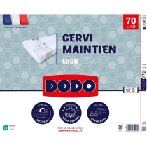 Oreiller ferme - DODO - Maintien cervical - 40 x 70 cm - Blanc