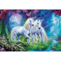 Puzzle Fantastique - EDUCA - 500 pieces - Licornes dans la foret