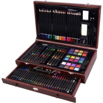 Mallette XXL De 140 Pieces - MAIN D'ARTISTE- Boite a Dessin - Activit