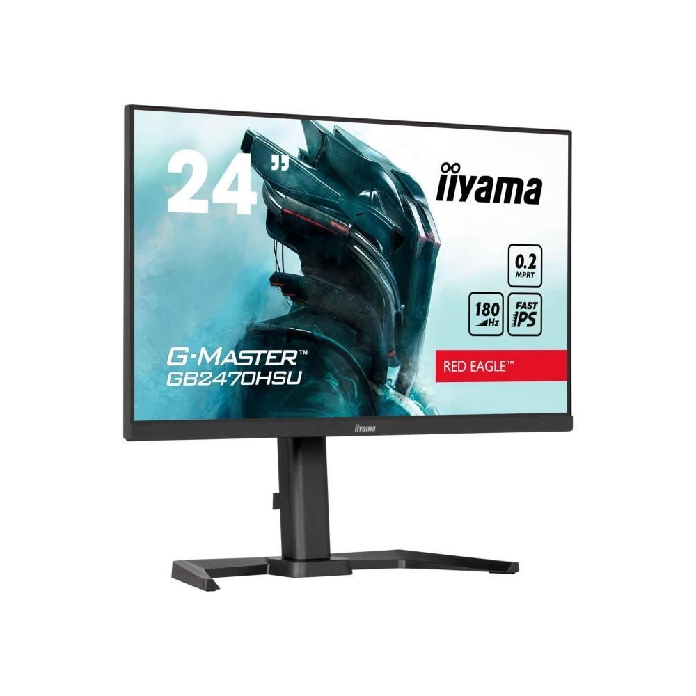 Ecran PC - IIYAMA - GB2470HSU-B6 - 24 IPS FHD 1920 x 1080 - 0,2ms - 18