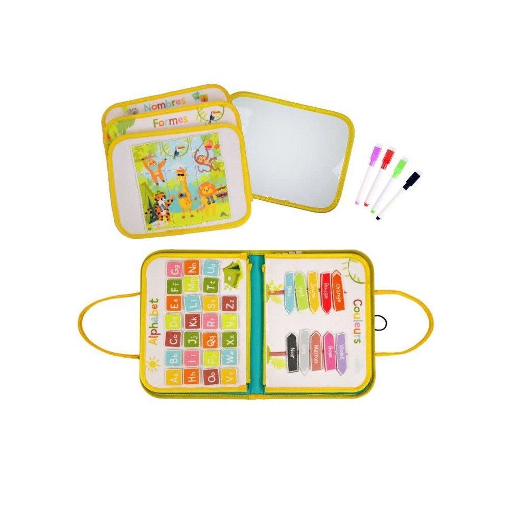 Pochette d'Activitées - Montessori - JADE - Jeu Educatif - Voyage - S