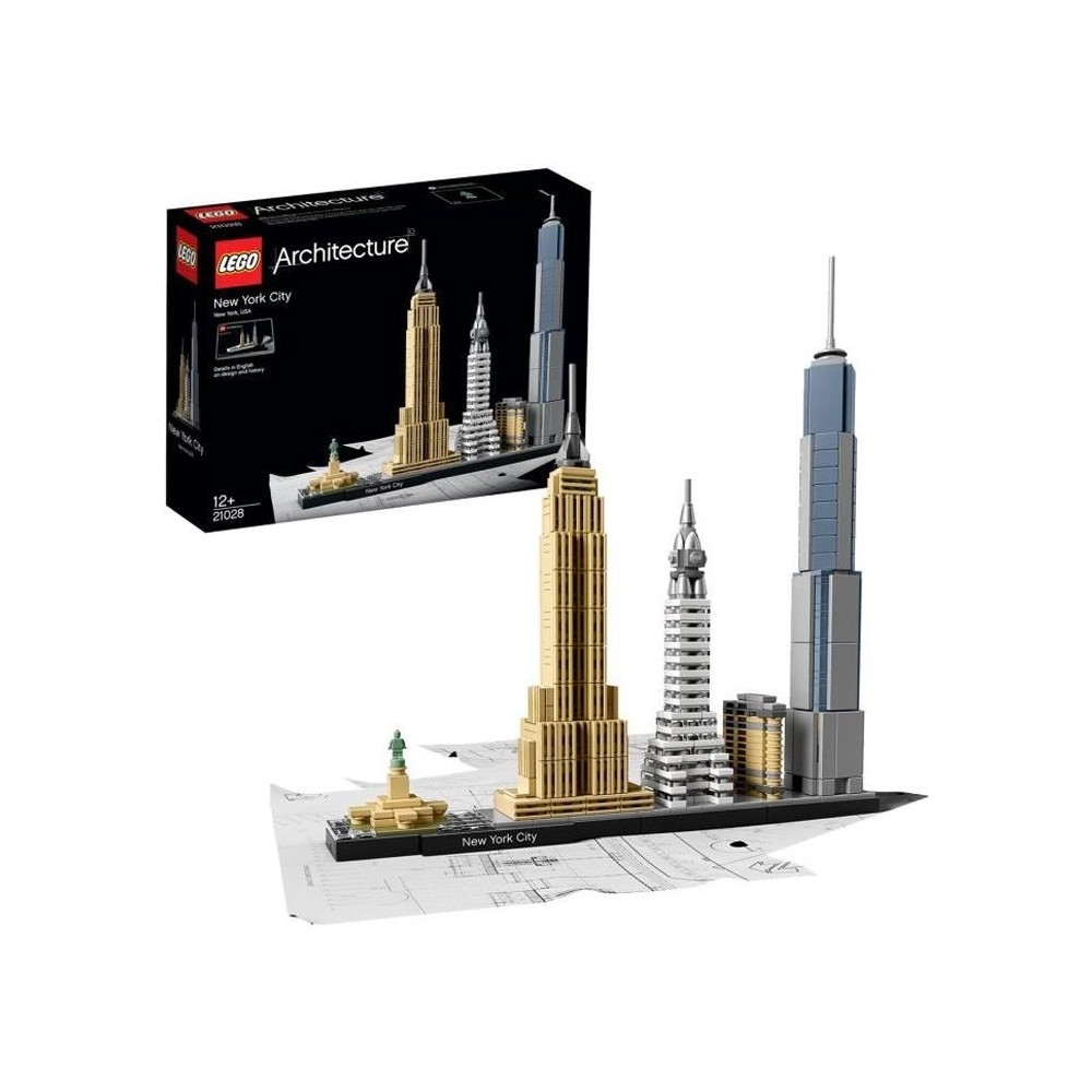 LEGO Architecture - New York - Statue de la Liberté - Maquette Miniat