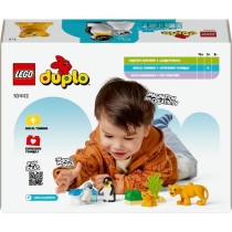 LEGO DUPLO Ma ville 10442 Familles d'animaux sauvages : pingouins et l