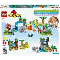 LEGO DUPLO Ma ville 10446 Familles d'animaux sauvages 3-en-1 - Jeux d'