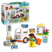 LEGO DUPLO 10447 L'ambulance et le chauffeur - Jouet interactif pour l