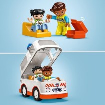 LEGO DUPLO 10447 L'ambulance et le chauffeur - Jouet interactif pour l