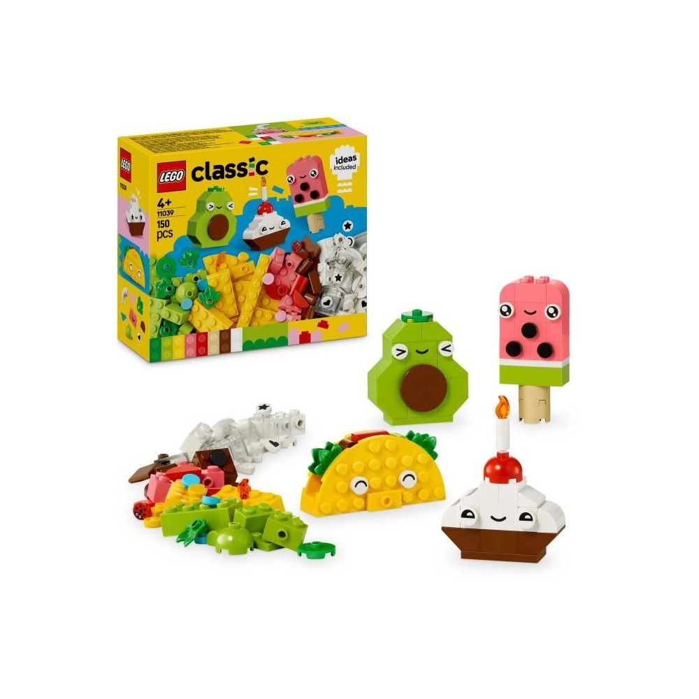 LEGO Classic 11039 Les aliments créatifs - Jouet de construction pour