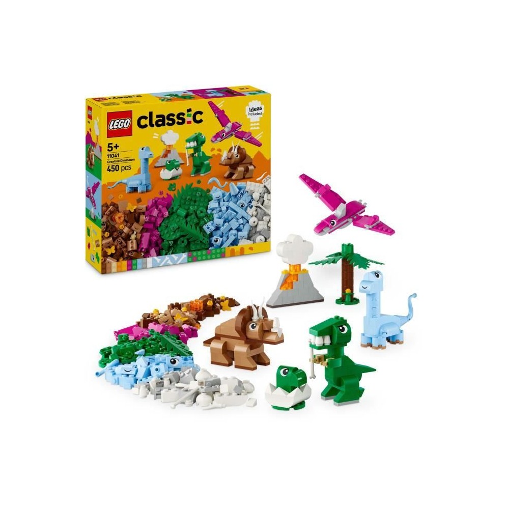 LEGO Classic 11041 Les dinosaures créatifs - Jouet de construction in