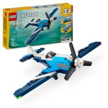 LEGO Creator 31160 3-en-1 Aéronef : l'avion de course - Jeu de constr