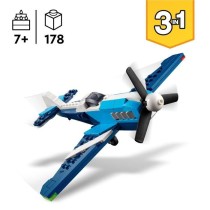 LEGO Creator 31160 3-en-1 Aéronef : l'avion de course - Jeu de constr