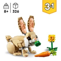 LEGO Creator 31162 3-en-1 L'adorable lapin - Jeu de construction pour