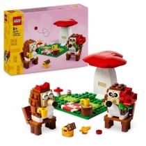 LEGO 40711 Le pique-nique des hérissons - Jouet avec un champignon a