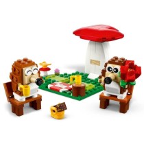 LEGO 40711 Le pique-nique des hérissons - Jouet avec un champignon a