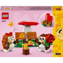 LEGO 40711 Le pique-nique des hérissons - Jouet avec un champignon a