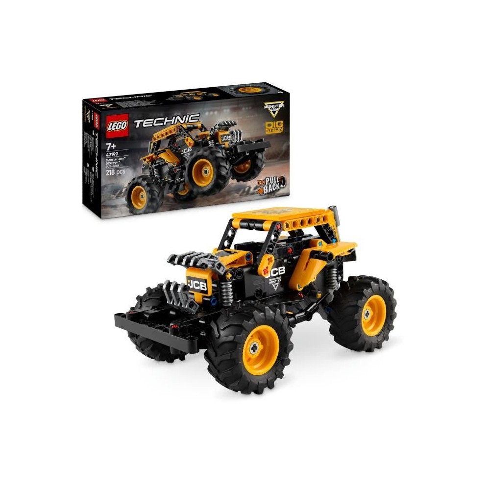 LEGO Technic 42199 Monster Jam DIGatron a rétrofriction - Maquette de