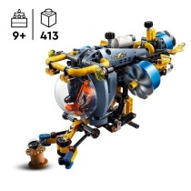 LEGO Technic 42201 Le sous marin de recherche en haute mer - Jeu de co