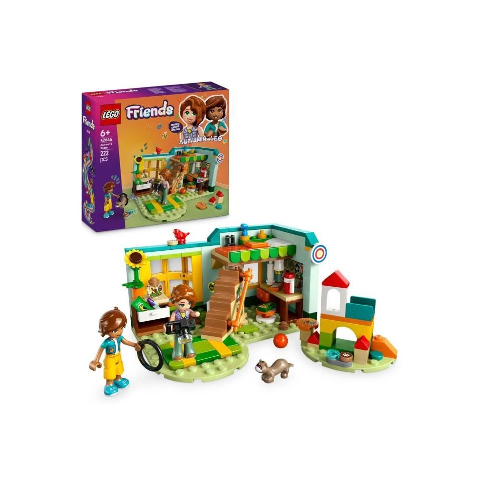 LEGO Friends 42646 La chambre d'Autumn - Jouet de construction idéal