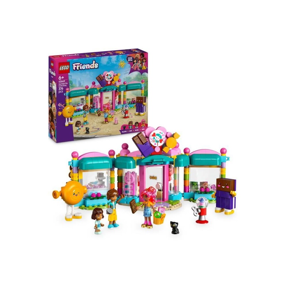 LEGO Friends 42649 La confiserie de Heartlake City - Boutique de bonbo