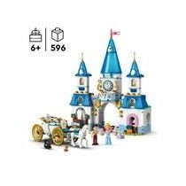 LEGO | Disney Princess 43275 Le château de Cendrillon et la caleche -