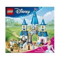 LEGO | Disney Princess 43275 Le château de Cendrillon et la caleche -