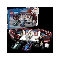 LEGO City 60444 Garage de F1 et voitures Mercedes-AMG et Alpine Jeu po