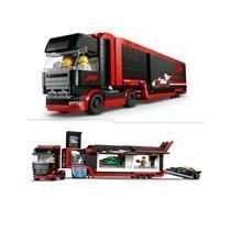 LEGO City 60445 Camion de F1 avec voitures de F1 RB20 et AMR24 - Jeu p