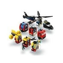 LEGO City 60462 Hélicoptere, camion de pompiers et sous marin modulab