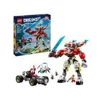 LEGO DREAMZzz 71497 Robot-tigre de Cooper et bolide de Zero - Jouet de