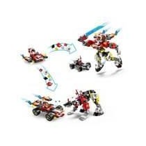 LEGO DREAMZzz 71497 Robot-tigre de Cooper et bolide de Zero - Jouet de