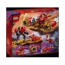 LEGO NINJAGO 71830 La moto tempete du robot de Kai - Jouet de construc