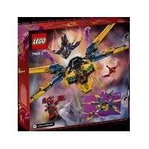 LEGO NINJAGO 71833 Le super avion tempete de Ras et Arin - Jeu de cons