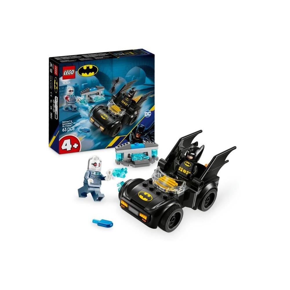 LEGO DC Batman 76301 Batman et la Batmobile contre Mr. Freeze - Jeu av