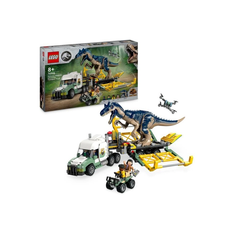 LEGO Jurassic World 76966 Missions dinosaures : le camion de transport