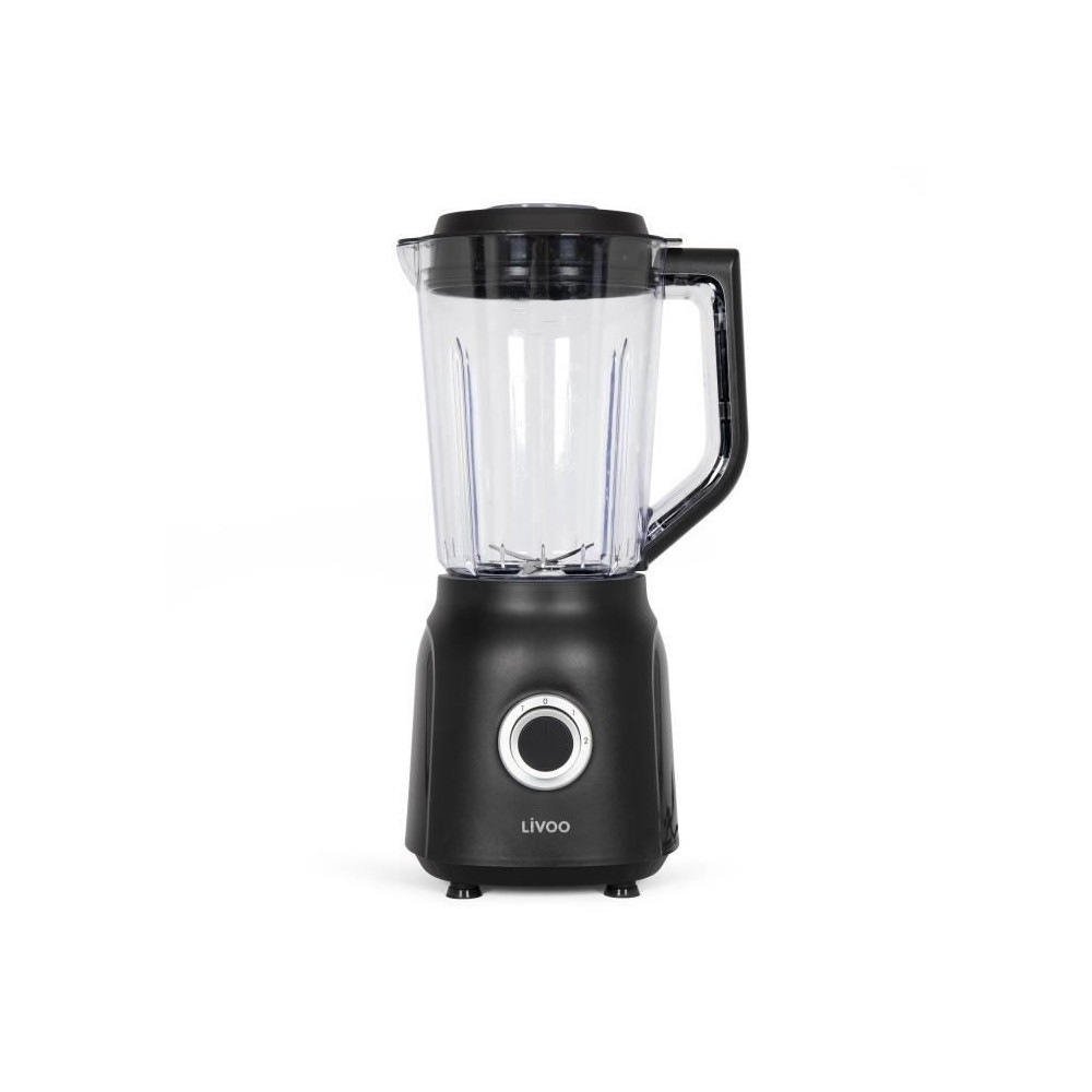 Blender - LIVOO - 1,5 L - 600 W - 22 000 tours/min - 2 vitesses - Noir