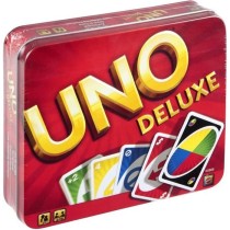 Mattel Games - Uno Deluxe - Jeu de Cartes Famille - 7 ans et + K0888